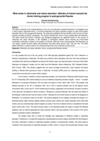 What works in citizenship and values education : attitudes of trainers towards the Itorero training program in post-genocide Rwanda