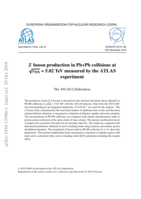 Z boson production in Pb+Pb collisions at √sNN = 5.02 TeV measured by the ATLAS experiment