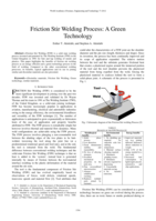 Friction stir welding process : a green technology