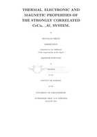 Thermal, electronic and magnetic properties of the strongly correlated CeCu₅-ᵪ Alx ᵪ system