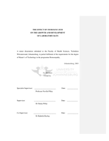 The effect of thyroxine 15ch on the growth and development of laboratory rats