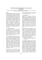 Evaluating organizational commitment of call centre agents