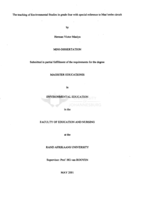 The teaching of environmental studies in grade four with special reference to Man'ombe circuit