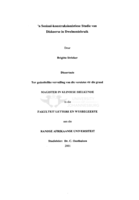 'n Sosiaal-konstruksionistiese studie van diskoerse in dwelmmisbruik