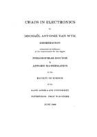 Chaos in electronics