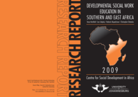 Development of social work education in southern and east Africa : research report.