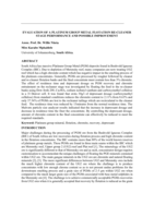Evaluation of a platinum group metal flotation re-cleaner stage performance and possible improvement