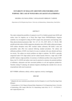 Suitability of shallow groundwater for irrigation purpose : The case of Wonji Shoa sugar estate (Ethiopia)
