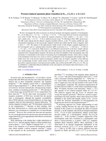 Pressure-induced quantum phase transition in Fe₁−ᵪCoᵪSi (x = 0.1,0.2)