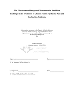 The effectiveness of integrated neuromuscular inhibition technique in the treatment of gluteus medius myofascial pain and dysfunction syndrome