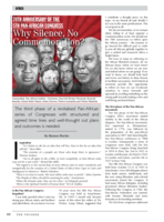 Anniversary of the 5th Pan-African Congress : why silence, no commemoration?