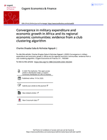 Convergence in military expenditure and economic growth in Africa and its regional economic communities : evidence from a club clustering algorithm