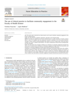 The use of clinical practice to facilitate community engagement in the Faculty of Health Science