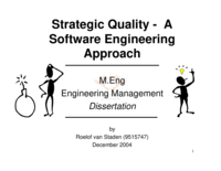 Strategic quality: a software engineering approach