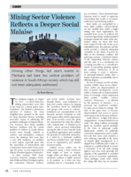 Mining sector violence reflects a deeper social malaise