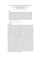 Processing of oxidised and sulphide copper ore mixtures : preliminary study