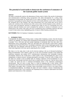 The potential of social media to demarcate the catchment of commuters of the Gautrain public transit system