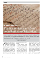 The Timbuktu manuscripts : further evidence of Africa's contribution to civilisation
