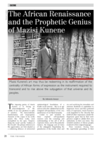 The African Renaissance and the prophetic genius of Mazisi Kunene