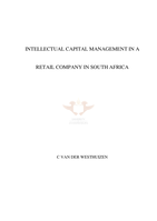Intellectual capital management in a retail company in South Africa
