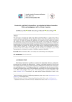 Productivity and real exchange rate : investigating the Balassa-Samuelson effect and misalignment in five African countries
