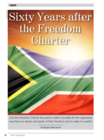 Sixty years after the Freedom Charter