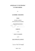 Approaches to the synthesis of streptonigrin