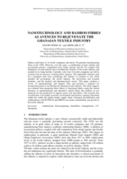 Nanotechnology and bamboo fibres as avenues to rejuvenate the Ghanaian Textile Industry