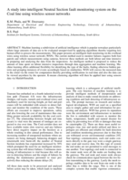A study into intelligent Neutral Section fault monitoring system on the Coal line using wireless sensor networks