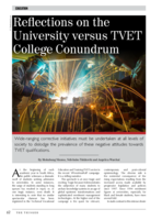 Reflections on the University versus TVET College conundrum