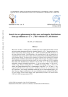 Search for new phenomena in dijet mass and angular distributions from pp collisions at √s = 13 TeV with the ATLAS detector
