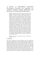 A review of standardised assessment development procedure and algorithms for computer adaptive testing : applications and relevance for Fourth Industrial Revolution