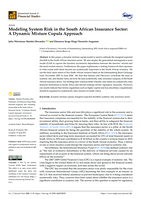 Modeling system risk in the South African insurance sector : a dynamic mixture copula approach