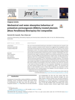 Mechanical and water absorption behaviour of potassium permanganate (KMnO4) treated plantain (Musa Paradisiaca) fibre/epoxy bio-composites