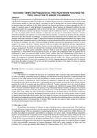 Teachers’ views and pedagogical practices when teaching the topic evolution to grade 12 learners