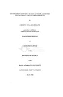 An implementation of a branch-and-cut algorithm for the travelling salesman problem