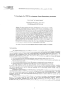 Technologies for SME development : focus Rustenburg incubator