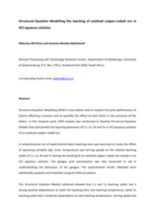 Structural equation modelling the leaching of oxidised copper-cobalt ore in HCl aqueous solution