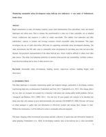 Monitoring sustainable urban development using builtup area indicators: a case study of Stellenbosch, South Africa