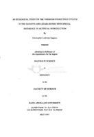 An ecological study on the tigerfish hydrocynus vittatus in the olifants and letaba rivers with special reference to artificial reproduction