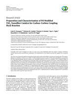 Preparation and Characterization of Pd Modified TiO2 Nanofiber Catalyst for Carbon–Carbon Coupling Heck Reaction