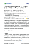 Corporate social responsibility at LUX* resorts and hotels : satisfaction and loyalty implications for employee and customer social responsibility