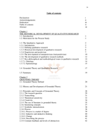 A literature review on grounded theory
