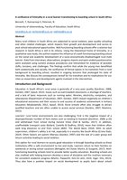 A confluence of liminality in a rural learner transitioning to boarding school in South Africa