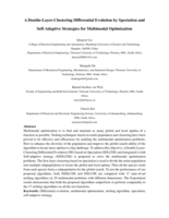 A double-layer-clustering differential evolution by speciation and self-adaptive strategies for multimodal optimization
