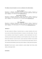 The influence of perceived justice on recovery satisfaction in the airline industry