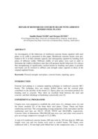 Repair of reinforced concrete beams with adhesive Bonded steel plates