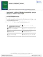 Destructive creation : capital accumulation and the structural violence of tourism