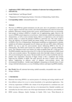 Application of HEC-HMS model for evaluation of rainwater harvesting potential in a semi-arid city
