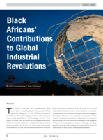 Black Africans’ Contributions to Global Industrial Revolutions